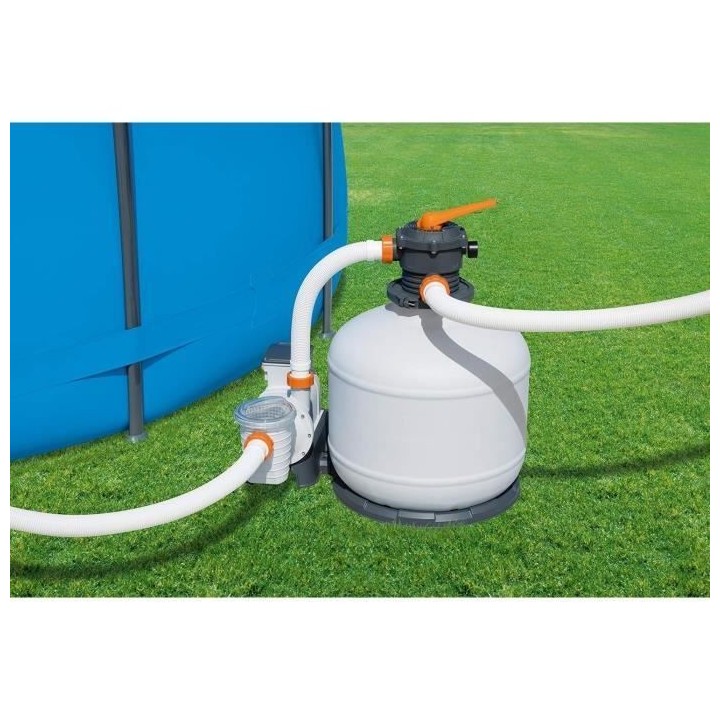 Filtre a sable BESTWAY Flowclear™ 11 355 L/h + préfiltre compatible
