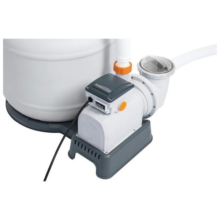 Filtre a sable BESTWAY Flowclear™ 11 355 L/h + préfiltre compatible