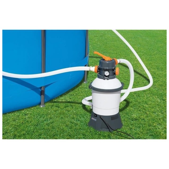 Filtre a sable BESTWAY Flowclear™ 3 028 L/h + pré-filtre compatible