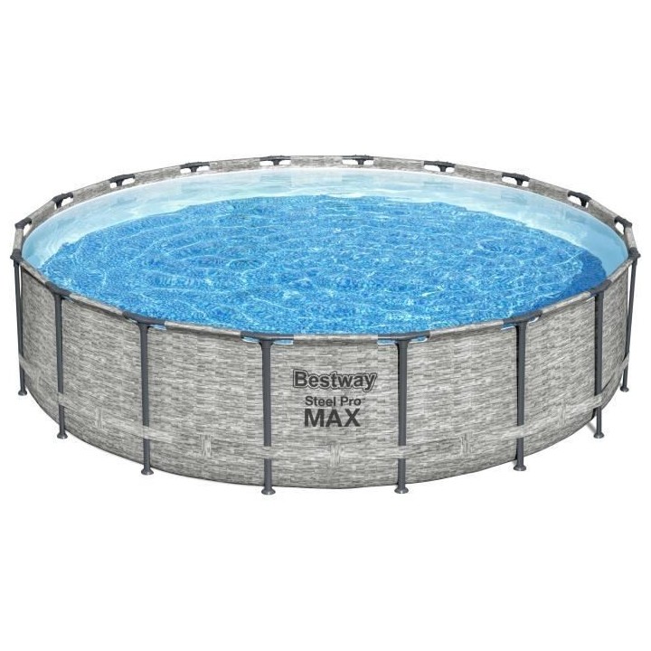 Kit Piscine hors sol tubulaire BESTWAY Steel Pro Max™ - 549 x 122 cm