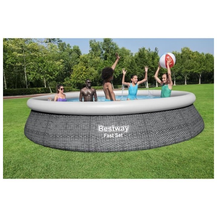 Kit Piscine hors sol autoportante BESTWAY - Fast Set™ - 457 x 84 cm
