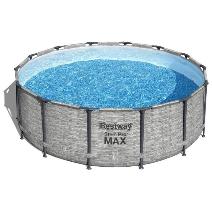 Kit Piscine hors sol tubulaire BESTWAY Steel Pro Max™ - 427 x 122 cm