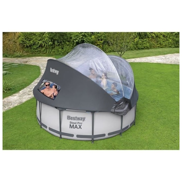 Kit Piscine hors sol tubulaire BESTWAY - Steel Pro Max™ - 366 cm x 1
