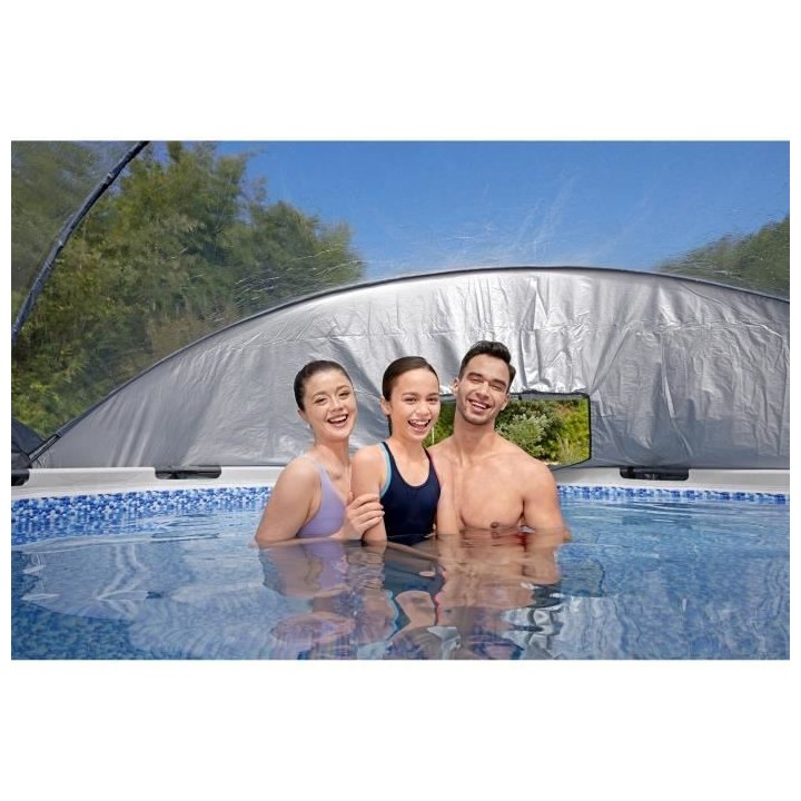Kit Piscine hors sol tubulaire BESTWAY - Steel Pro Max™ - 366 cm x 1
