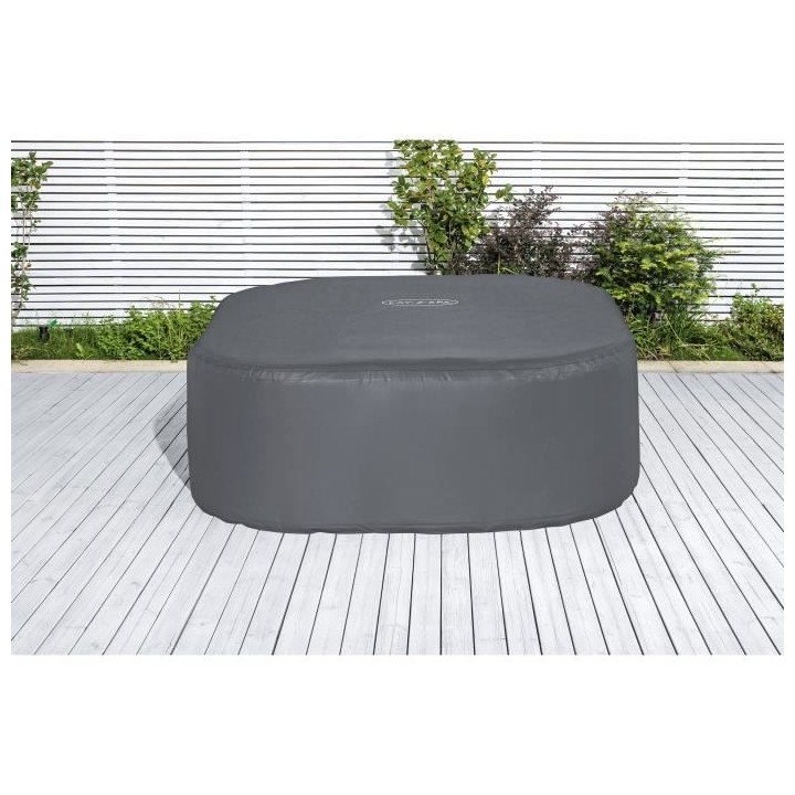 Couverture thermique pour spa carré Bestway 1,80m x 1,80m x 71cm - En