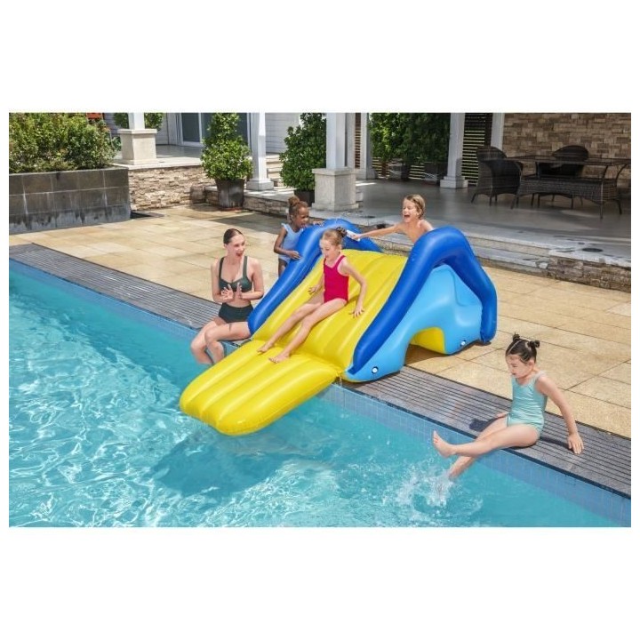 Toboggan gonflable géant - BESTWAY - 52453 - 247 x 124 x 100 cm - 3 a