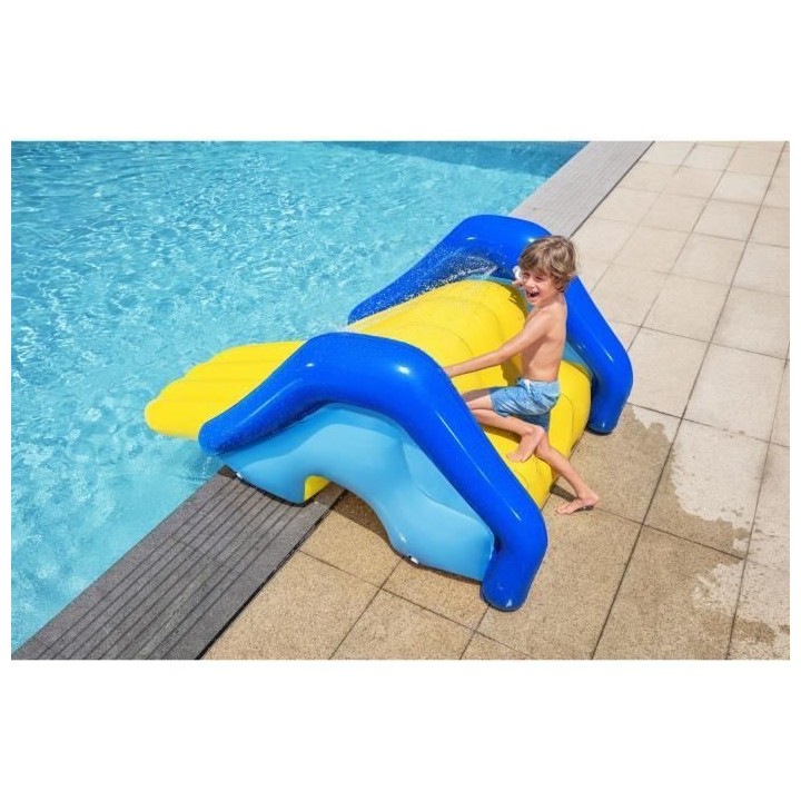 Toboggan gonflable géant - BESTWAY - 52453 - 247 x 124 x 100 cm - 3 a