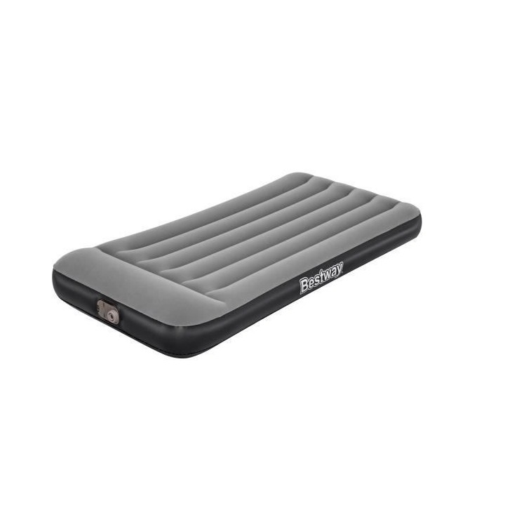 Lit gonflable - BESTWAY - 1 place - 188x99x30 cm avec pompe électriqu