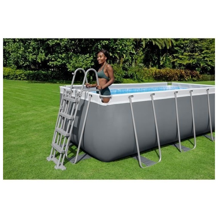 BESTWAY Piscine hors sol Power Steel™ 412 x 201 x 122 cm, filtre a c