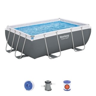 Kit Piscine hors sol tubulaire BESTWAY - Power Steel™ - 282 x 196 x