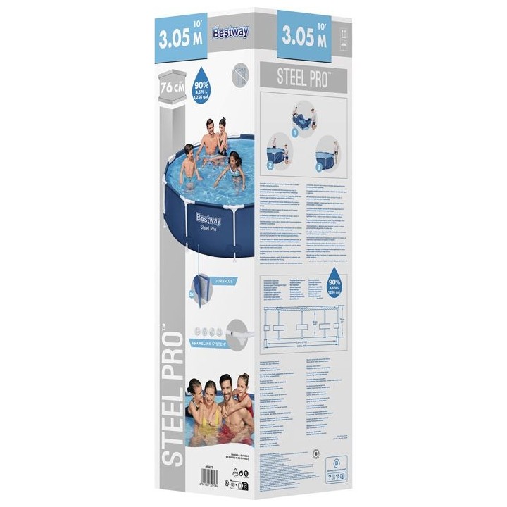 Bestway Steel Pro piscine 305 cm