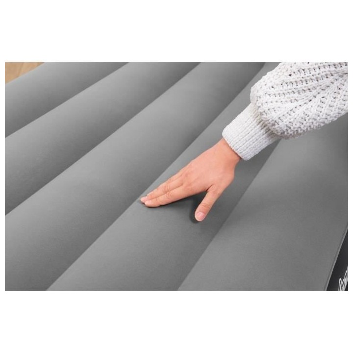 Lit gonflable - BESTWAY - Tritech 1P - 1 place - 191x97x46 cm avec pom