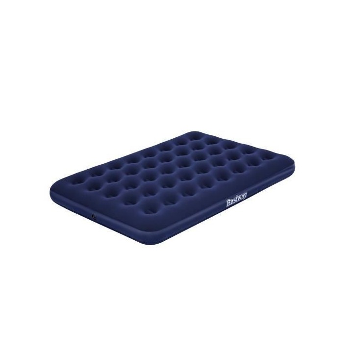 Matelas gonflable camping - BESTWAY - 2 places - 1,91 m x 1,37 m x 22