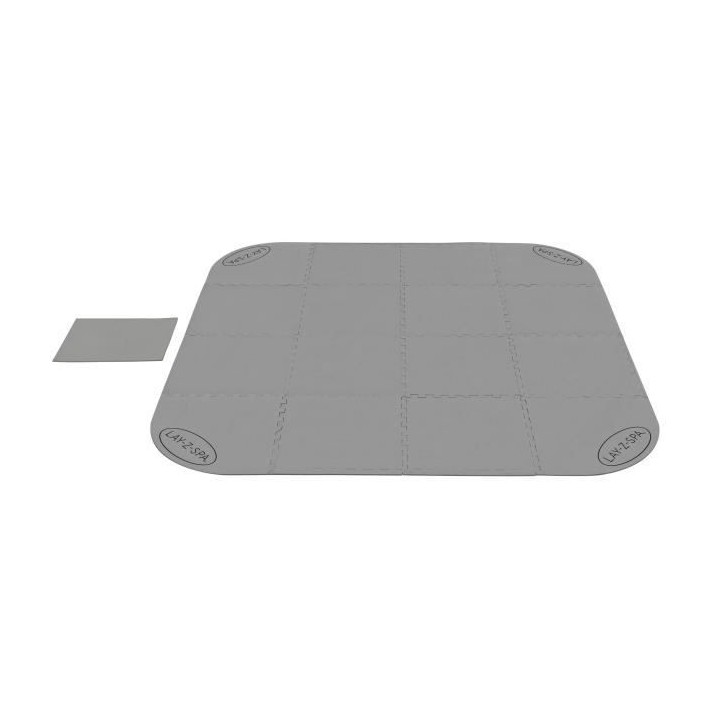 BESTWAY - Tapis de sol pour spa carré ou rond Lay-Z-Spa 196 x 196 cm