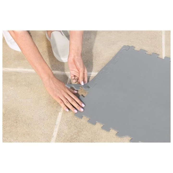 BESTWAY - Tapis de sol pour spa carré ou rond Lay-Z-Spa 196 x 196 cm