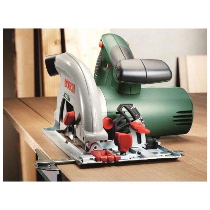 BOSCH Scie circulaire PKS 55A+boîtier récupération