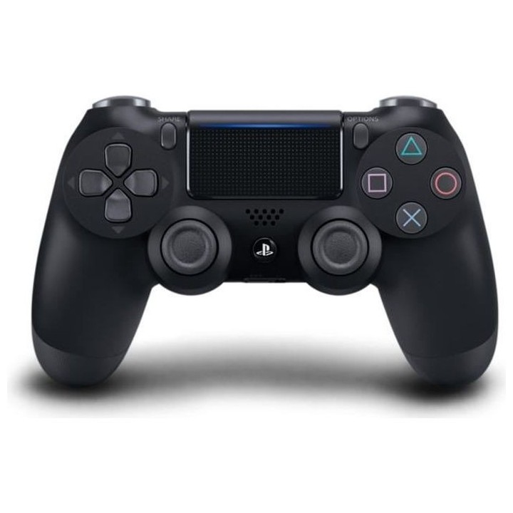 Manette PS4 DualShock 4.0 V2 Jet Black - PlayStation Officiel