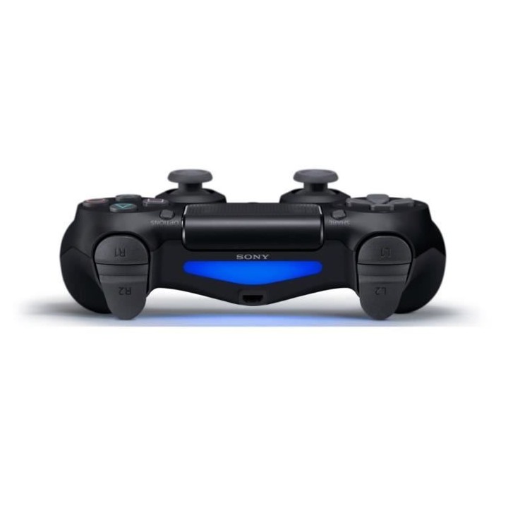 Manette PS4 DualShock 4.0 V2 Jet Black - PlayStation Officiel