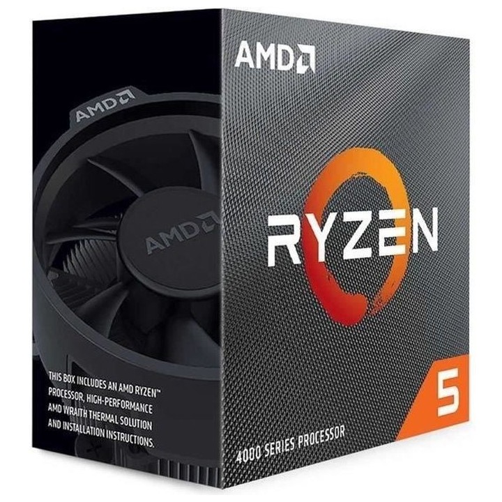 AMD - RYZEN 5 4600G - Processeur - 4,2 GHz - AM4 - 6 coeurs