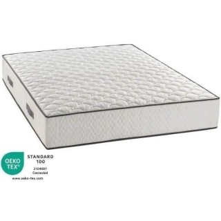 Matelas 140x200 cm - 580 ressorts ensachés - 7 zones de confort - 24