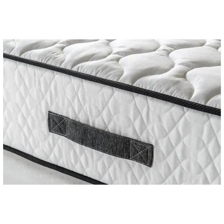 Matelas 140x200 cm - 580 ressorts ensachés - 7 zones de confort - 24