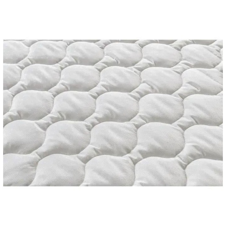 Matelas 140x200 cm - 580 ressorts ensachés - 7 zones de confort - 24