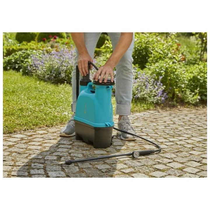 Pulvérisateur dorsal GARDENA 12L avec lance télescopique et filtre i