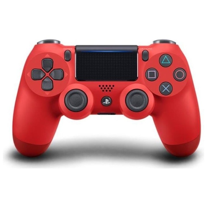 Manette PS4 DualShock 4.0 V2 Rouge/Magma Red - PlayStation Officiel