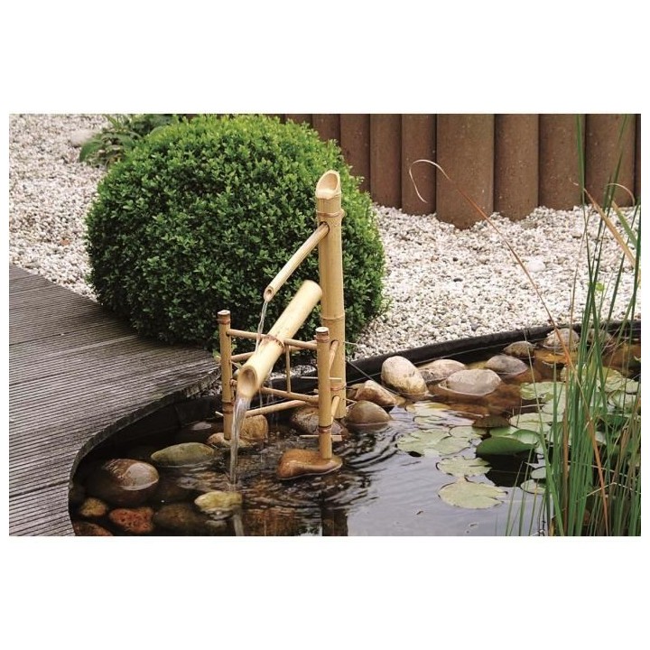 Ubbink Dispositif d'eau en bambou Shishi Odoshi 1221602 403772