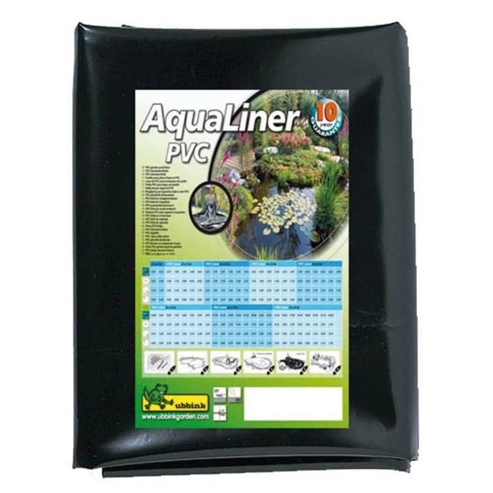 Ubbink Bâche pour bassin AquaLiner 4x3 m PVC 0,5 mm 1331166 403731