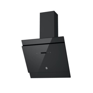 Hotte Inclinée HOOVER HDG6DCK3B - Larg 60 cm - Verre trempé Noir - 6