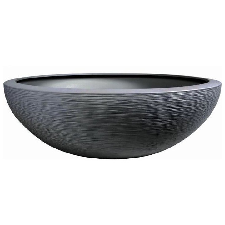 EDA Pot vasque Graphit Ø 59 cm - 39 L - Gris anthracite