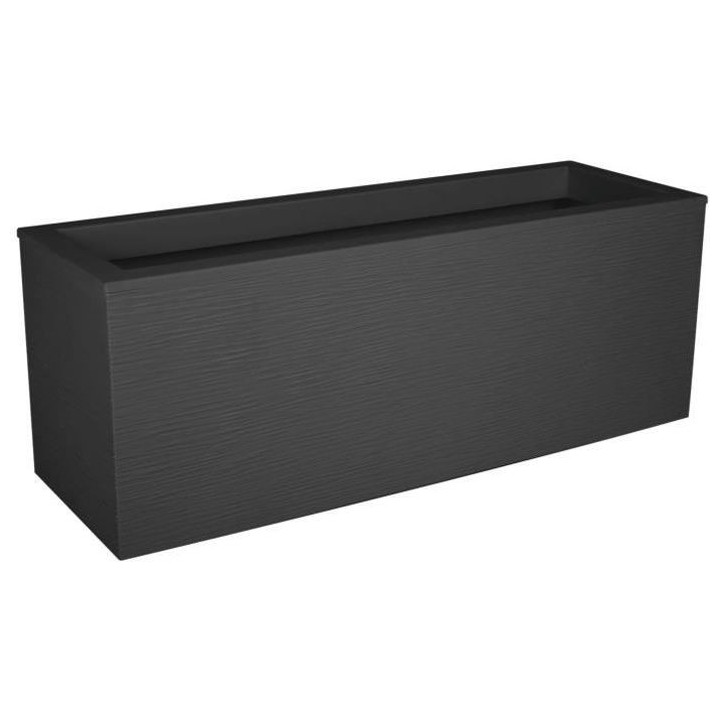 EDA PLASTIQUE Balconniere Graphit Up - 25 L - 59 x 19,5 x 22,8 cm - Gr