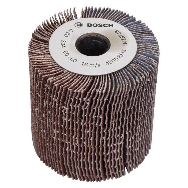 Rouleau a lamelles surface courbe Grain 80 - BOSCH - PRR / TEXORO - Po