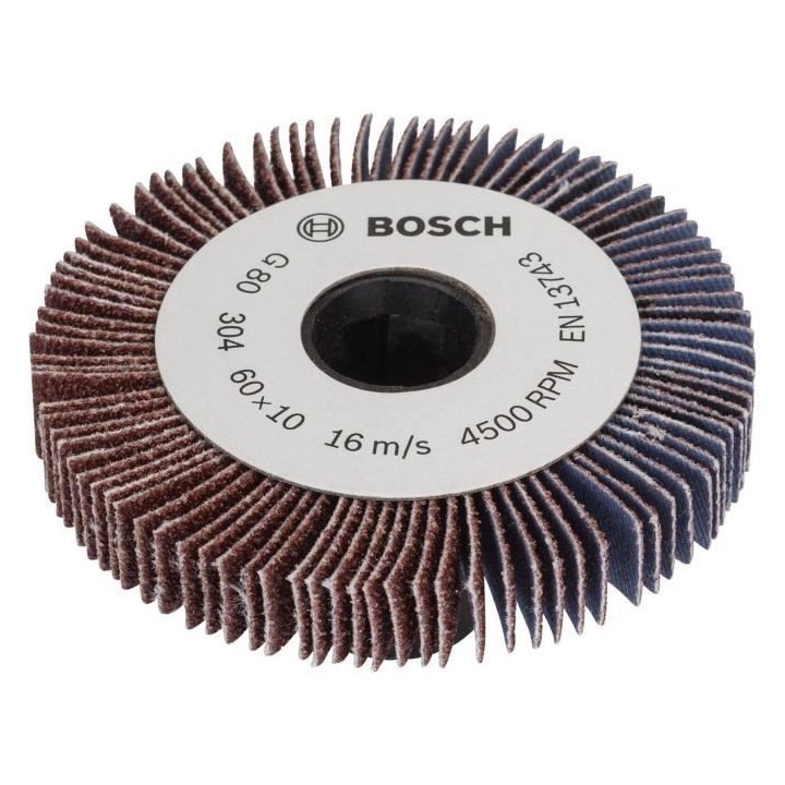 Rouleau a lamelles 10mm Grain 80 - BOSCH - Accessoires PRR / TEXORO
