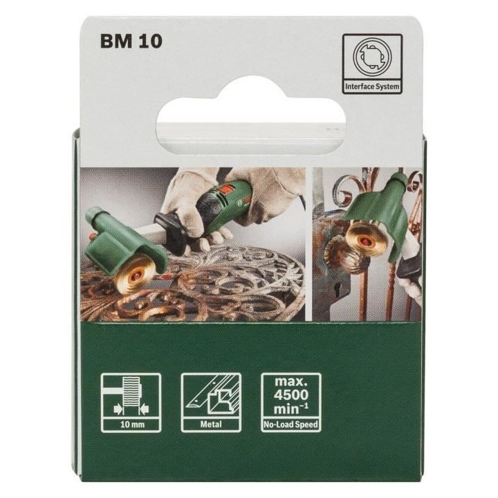 Brosse laiton - Bosch - PRR 10mm - Accessoire pour Texoro - Poncer - J