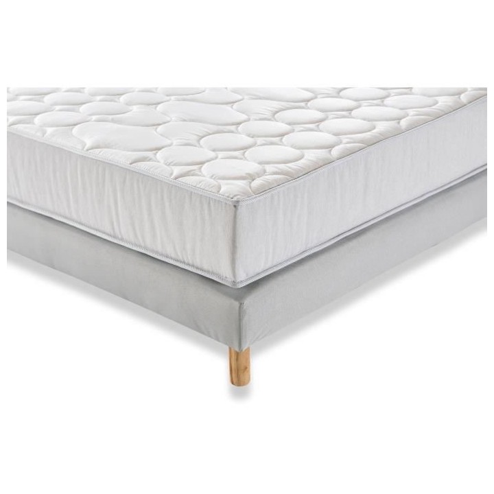 Ensemble Matelas + sommier 140x200 cm - 580 Ressorts ensachés - 5 zon