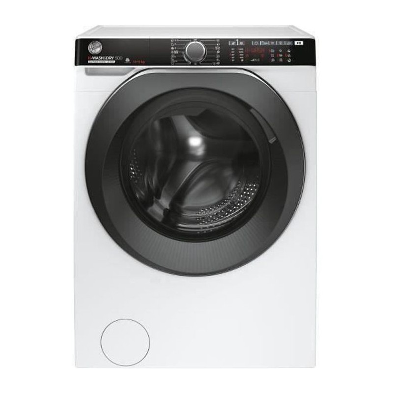 Lave-linge séchant HOOVER H-Wash&Dry 500 HDP 4149AMBC/1-S - 14 / 9 kg - Induction - 1400 trs/min - Connecté - Blanc