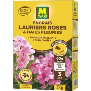 Engrais - MASSO GARDEN - 235011 - Lauriers Roses et Haies Fleuries - 2
