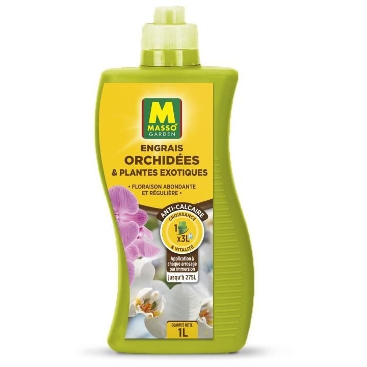 Engrais - MASSO GARDEN - 237831 - Orchidées et plantes exotiques - 1