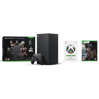 Pack Console Xbox Series X + Assassin's Creed Mirage + 3 mois Game Pas