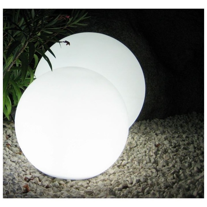 LUMISKY - Boule lumineuse filaire pour extérieur LED - blanc BOBBY -