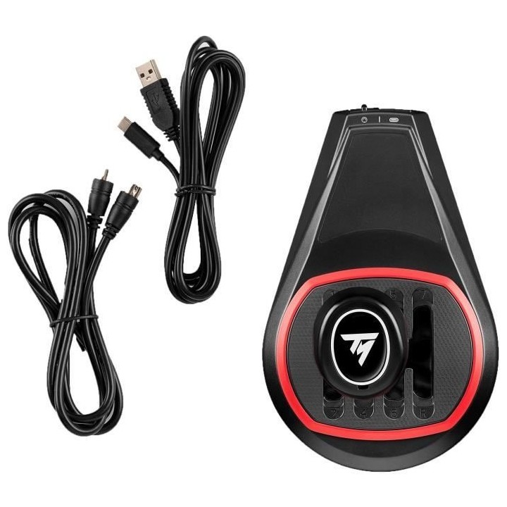 Levier de vitesses - THRUSTMASTER TH8S Noir et Rouge