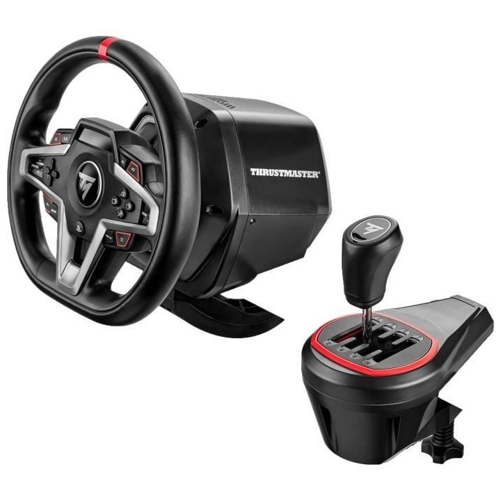 Levier de vitesses - THRUSTMASTER TH8S Noir et Rouge