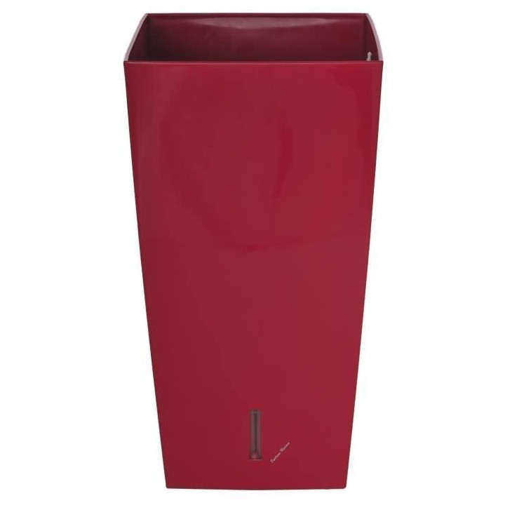 RIVIERA Pot de fleurs carré Eva New en plastique - 37 x 37 x H 68,5 c