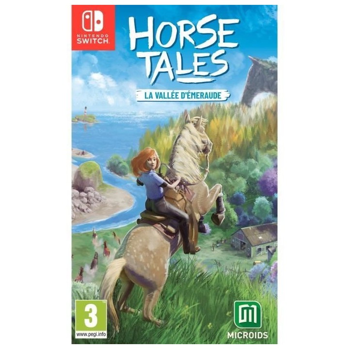 HORSE TALES - La Vallée d'Emeraude - Edition limitée - Jeu Nintendo