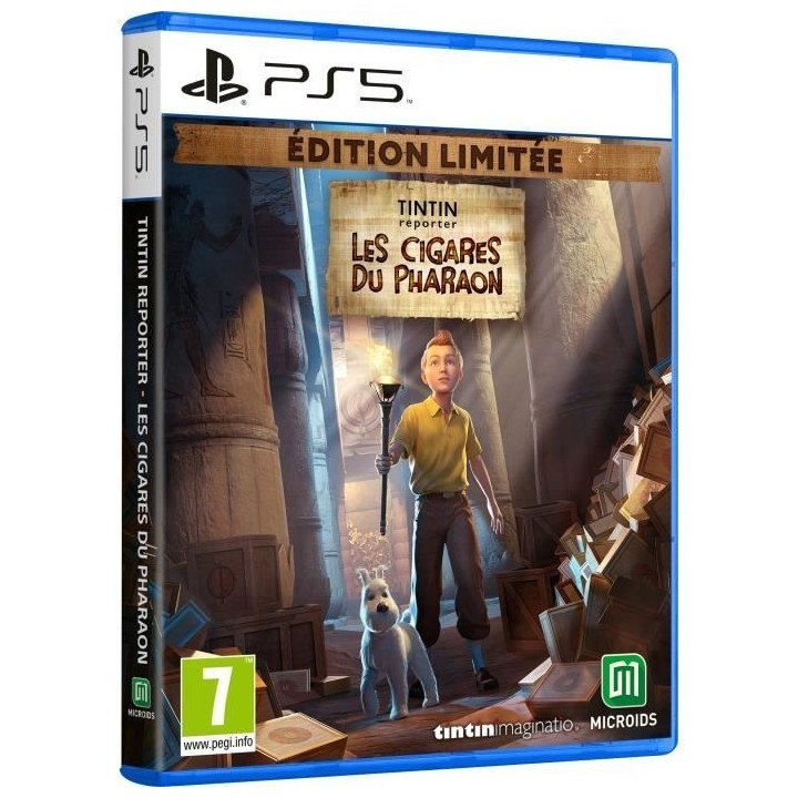 Tintin Reporter - Les Cigares Du Pharaon - Jeu PS5 - Edition Limitée