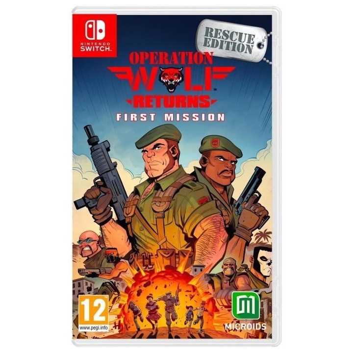 Operation Wolf Returns : First Mission Jeu Switch