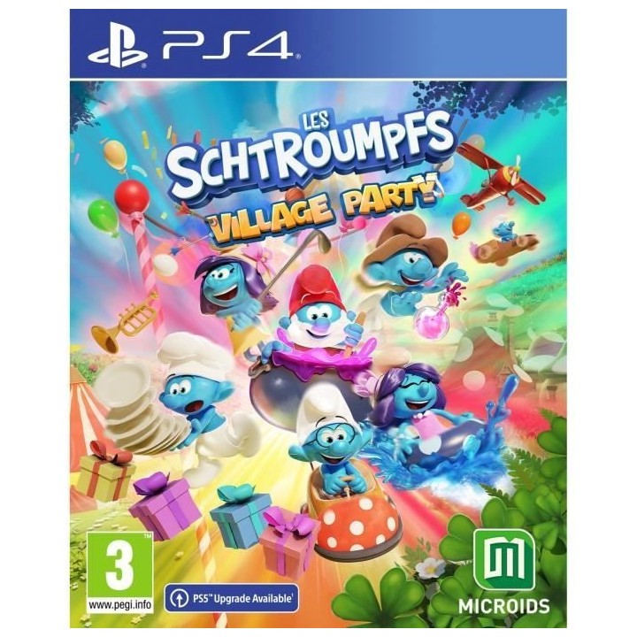 Les Schtroumpfs Village Party - Jeu PS4