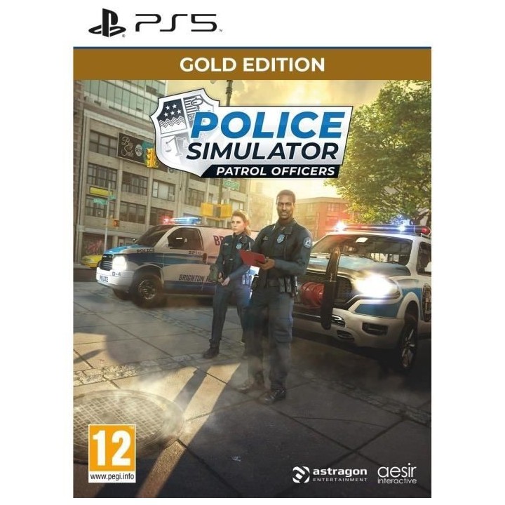 Police Simulator Patrol Officers - Jeu PS5 - Gold Edition
